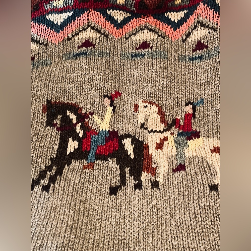 Rare Vintage Collector’s Ralph Lauren Country Cardigan Sweater - Picture 12 of 12